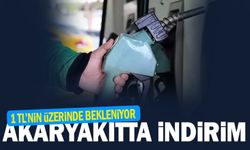 Akaryakıtta indirim bekleniyor