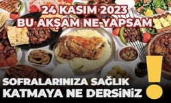 24 Kasım 2023 Yemek tarifleri | Bu akşam ne yapsam? MasterChef yemek tarifleri 24 Kasım 2023