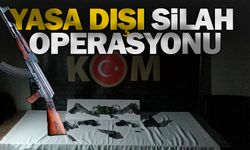 Yasadışı silah operasyonu!