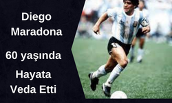 Diego Maradona Futbol Tarihinin Efsanesi 60 Yaşında Hayata Veda Etti