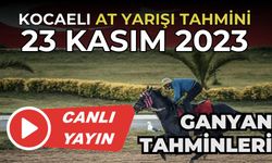 23 Kasım 2023 Kocaeli at yarışı tahminleri | Kocaeli at yarışı | TJK TV İZLE