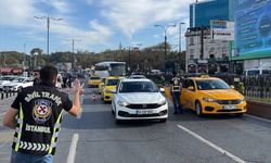 Fatih'te taksicilere yönelik denetim yapıldı
