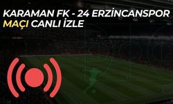 Karaman FK - 24 Erzincanspor maçı canlı izle 19 Kasım 2023