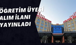 O Üniversite Öğretim Üyesi Alım İlanı Yayınladı Son Başvuru Tarihi 07.12.2023