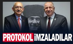 Özdağ ile Kılıçdaroğlu protokol imzaladı