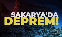 Sakarya'da deprem oldu