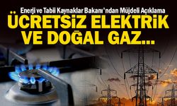 Bakandan müjdeli haber: Ücretsiz elektrik ve doğal gaz...