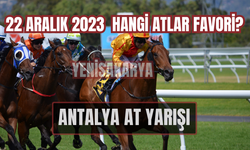 Antalya at yarışı tahminleri  22 Aralık 2023 | Antalya at yarışı TAHMİNLERİ | TJK TV CANLI HD İZLE!