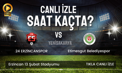 24 Erzincanspor-Etimesgut Belediyespor maçı canlı izle şifresiz 11 Aralık 2023 | Erzincanspor-Etimesgut maçı saat kaçta?