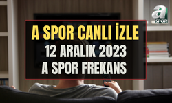 A SPOR CANLI İZLE | A SPOR FREKANS BİLGİLERİ | A SPOR HD İZLE | A SPOR 12 ARALIK 2023 CANLI İZLE