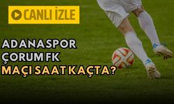 Adanaspor - Çorum FK maçı ne zaman, saat kaçta, hangi kanalda? TRT AVAZ Adanaspor - Çorum FK maçı canlı izle