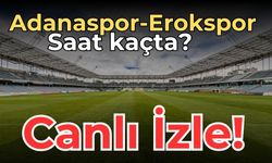 CANLI İZLE | Adanaspor - Esenler Erokspor maçı canlı izle 6 Aralık 2023 | Adanaspor-Erokspor maçı hangi kanalda?