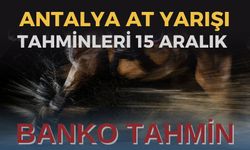 Antalya at yarışı tahminleri  15 Aralık 2023 | Antalya at yarışı TAHMİNLERİ | TJK TV CANLI HD İZLE!