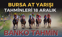Bursa at yarışı tahminleri 18 Aralık 2023 | Bursa at yarışları | Bursa altılı ganyan | TJK TV izle | BANKO TAHMİNLER