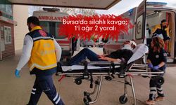 Bursa'da silahlı kavga; 1'i ağır 2 yaralı