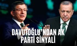 Ahmet Davutoğlu'ndan AK Parti sinyali