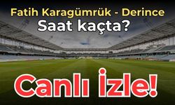 ZTK CANLI İZLE |  Fatih Karagümrük - Derince Belediye maçı canlı izle 5 Aralık 2023 |  Fatih Karagümrük maçı saat kaçta?