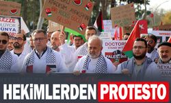 Hekimlerden İsrail protestosu