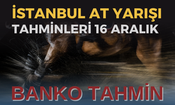 İstanbul at yarışı tahminleri 16 Aralık 2023 | İstanbul at yarışları | İstanbul Altılı ganyan | İstanbul AT yarışı