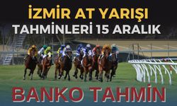 İzmir at yarışı tahminleri 15 ARALIK 2023 | İzmir at yarışları | İzmir Altılı ganyan | İzmir AT yarışı tahminleri