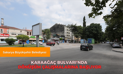 Sakarya Büyükşehir Belediyesi, Karaağaç Bulvarı'nda Büyük Dönüşüm Başlatıyor