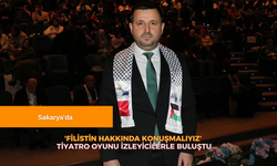 Sakarya'da 'Filistin Hakkında Konuşmalıyız' Tiyatro Oyunu İzleyicilerle Buluştu