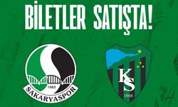 Sakaryaspor-Kocaelispor maçının biletleri satışa çıktı