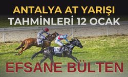 Antalya at yarışı tahminleri  12 Ocak 2024 | Antalya at yarışı TAHMİNLERİ | TJK TV CANLI HD İZLE!