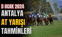 Antalya at yarışı tahminleri  5 Ocak 2024 | Antalya at yarışı TAHMİNLERİ | TJK TV CANLI HD İZLE!
