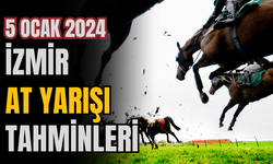 İzmir at yarışı tahminleri 5 Ocak 2024 | İzmir at yarışları | İzmir Altılı ganyan | İzmir AT yarışı tahminleri