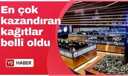 Borsada 22-26 Ocak arası en çok kazandıran kağıtlar belli oldu