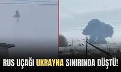 Rus uçağı Ukrayna sınırında düştü!