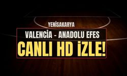 Valencia - Anadolu Efes basketbol maçı saat kaçta, hangi kanalda? Valencia - Anadolu Efes canlı izle 3 Ocak 2024