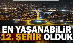 Türkiye'nin en yaşanabilir 12. şehri olduk | Türkiye'nin en yaşanabilir şehirleri