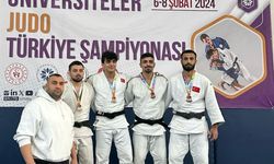 Büyükşehir’in judocusu Sedat Durmuş Erzurum’da podyuma çıktı