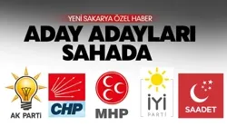 Aday Adayları Düğmeye Bastı