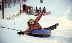 Kartepe'de kayak sezonu hareketli geçiyor