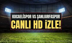 Kocaelispor-Şanlıurfaspor maçı saat kaçta, hangi kanalda? Kocaelispor-Şanlıurfaspor maçı canlı izle şifresiz TRT Spor