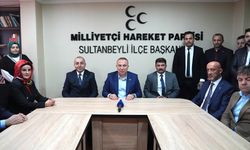 MHP'li Yönter'den, İstanbul'da ilçe başkanlıklarına ziyaret