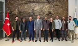 Davulcu'dan Başkan Çelik'e ziyaret