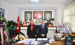 Vekil Erdoğan Başkan Kurt'u ziyaret etti