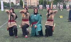 Geleneksel Türk Okçuluğu turnuvasına katıldılar