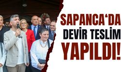 Sapanca’da Devir Teslim Yapıldı