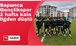 Sapanca Gençlikspor 2 hafta kala ligden düştü