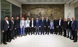 AK Parti İl Başkanlığı'ndan Osman Çelik'e ziyaret