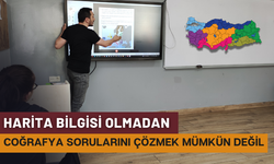 Coğrafya Öğretmeni Talip Aydın: "Harita Bilgisi Olmadan Coğrafya Sorularını Çözmek Mümkün Değil"
