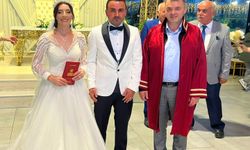 Sarı nikah törenine katıldı