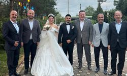 Bülbül Utku ve İrem çiftinin nikah törenine katıldı