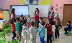 Tekirdağ'da Genç Kızılay'dan çocukları mutlu eden etkinlik
