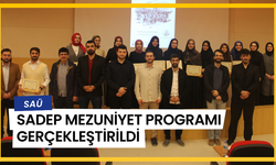 SADEP Mezuniyet Programı Gerçekleştirildi